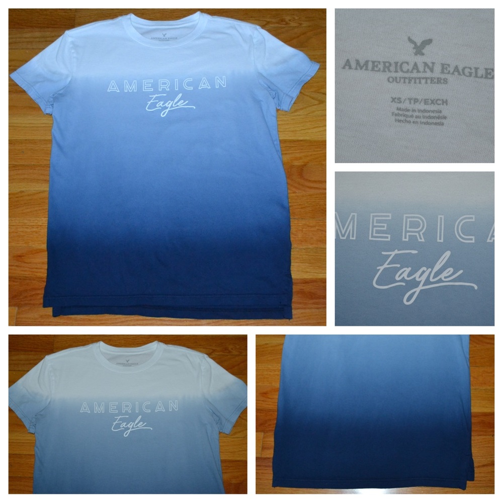 Men’s American Eagle Outfitters ombré t-shirt, size XS